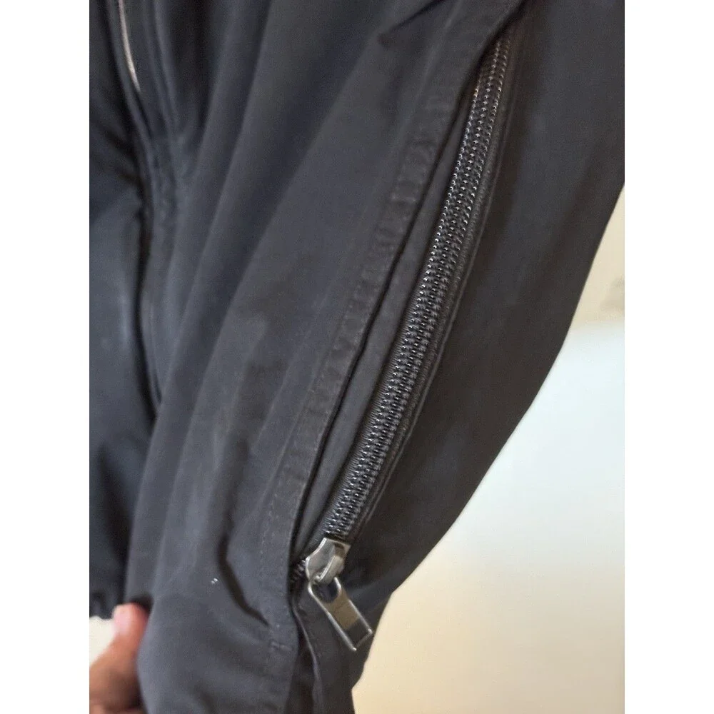 Columbia Mens Black Ascender Water Resistant Softshell Jacket Fleece Lined Sz XL